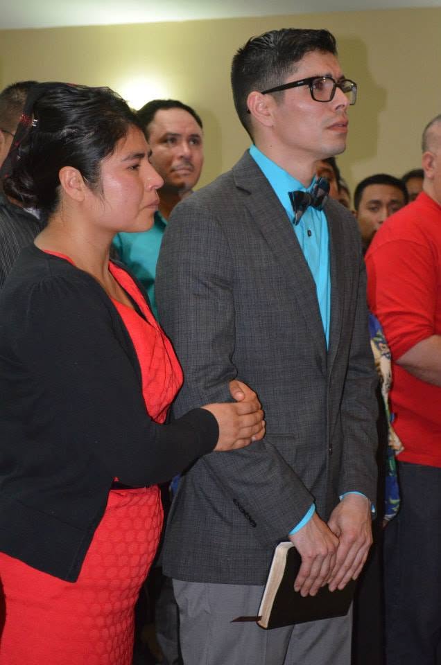 Pastor Jacobo Castillo y Carla Rosales en los primeros años